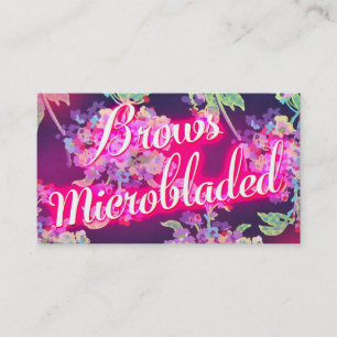 311 Brows Microbladed Speak Carte de visite