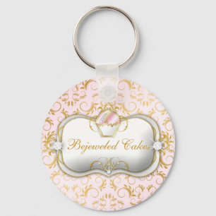311-Ciao Bella Bejeweled Cakes Keychain