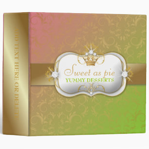 311-Ciao Bella Golden Divine Lollipop Fade Binder