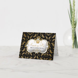 311-Ciao Bella Golden Divine Rich Black Card