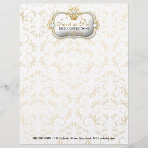 311 Ciao Bella Golden Divine Rich Black Letterhead