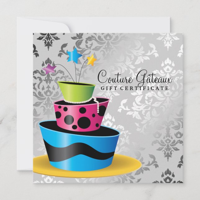 311 Couture Gâteaux Gift Certificate Multi (Front)