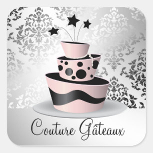 311 Couture Gâteaux Square Sticker