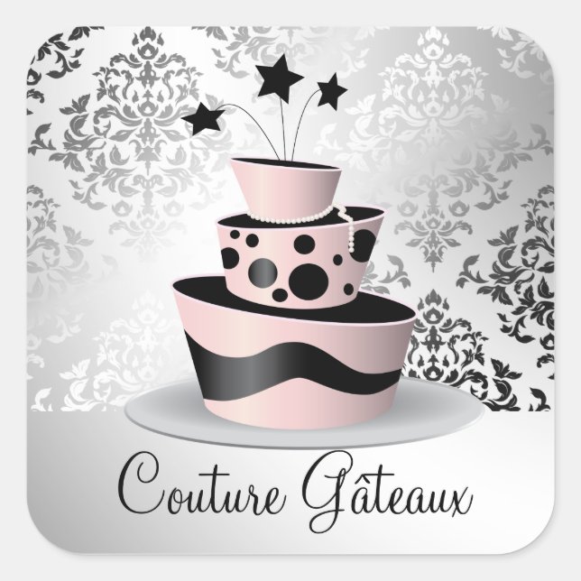 311 Couture Gâteaux Square Sticker (Front)