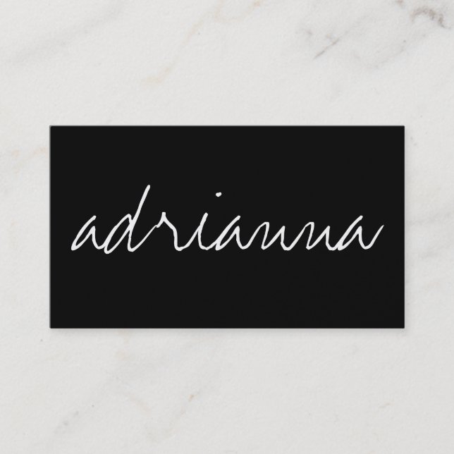 311 Custom Name Business Card (Front)