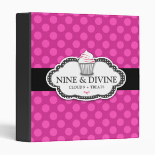 311 Divine Pink Dots Binder
