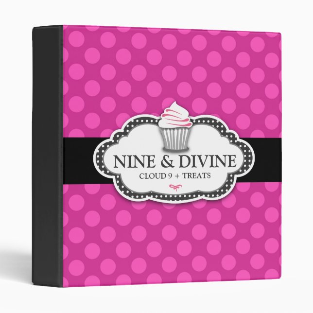 311 Divine Pink Dots Binder (Front/Spine)