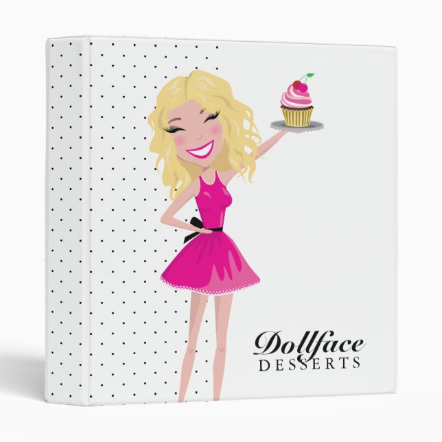 311 Dollface Desserts Blondie Binder (Front/Spine)