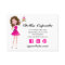 311 Dollface Desserts Brownie Pink Damask 3.5 x 2