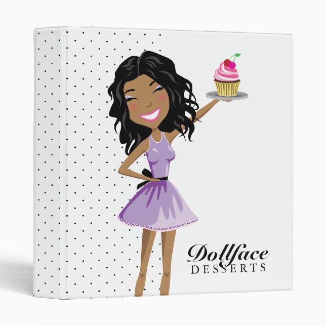 311 Dollface Desserts Ebonie Binder (Front/Spine)