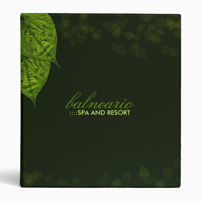 311 Dream Leaf Binder (Front)