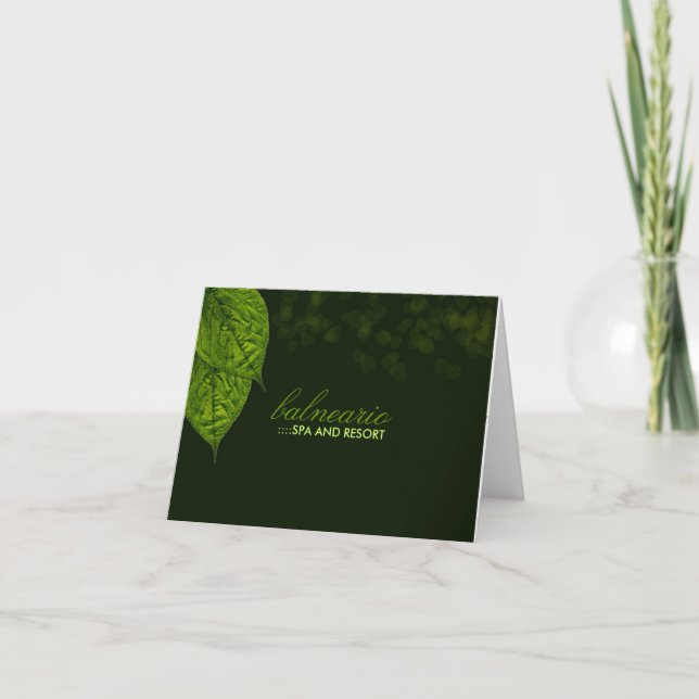 311 Dream Leaf Thank You Card (Front)