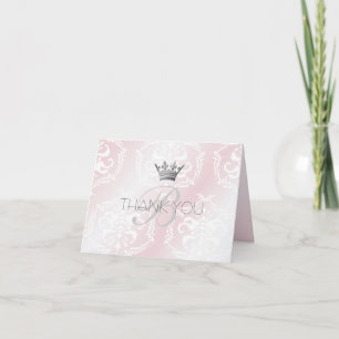 311-Enticingly Pink Thank You Card