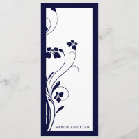311-Floral High-Rise Program | Midnight Blue