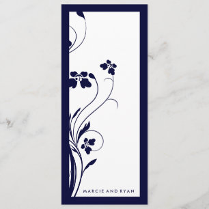 311-Floral High-Rise Program Midnight Blue