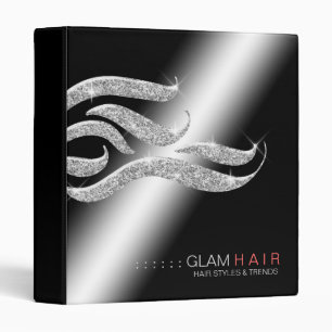 311 Glam Hair Styles & Trends Organizer Binder