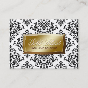311-Gold Blast Damask Chubby Card