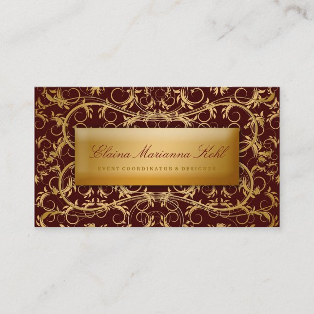 311 Golden diVine #2 Business Card (Front)