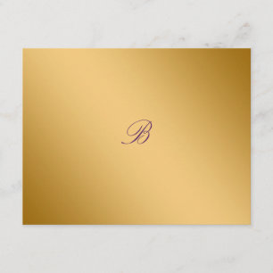 311-Golden diVine Eggplant Purple RSVP