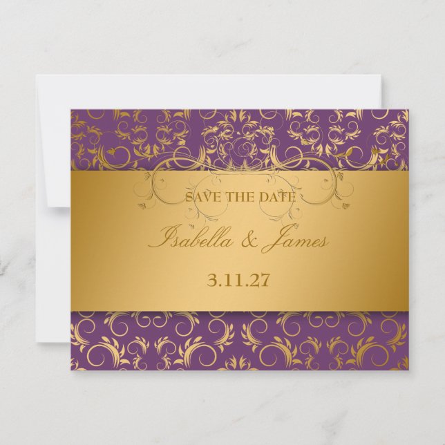 311-Golden diVine Eggplant Purple RSVP (Devant)
