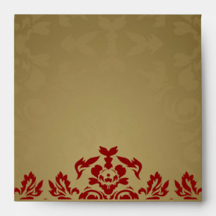 311-Golden Flame Envelope Square