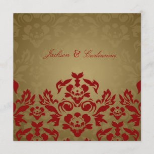 311-Golden Flame Square Invite