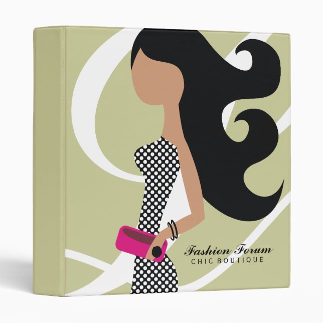 311-High Fashionista Binder Greens Colour O Money (Front/Spine)