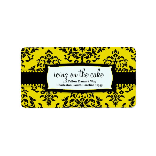 311-Icing on the Cake - Bee Address Label (Front)
