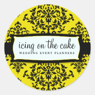 311-Icing on the Cake - Bee Classic Round Sticker