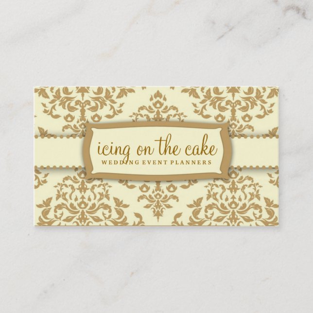 311 Icing on the Cake Buttercream Business Card (Front)