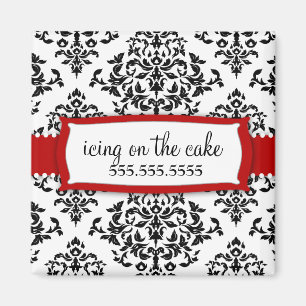 311 Icing on the Cake Cherry Red Magnet
