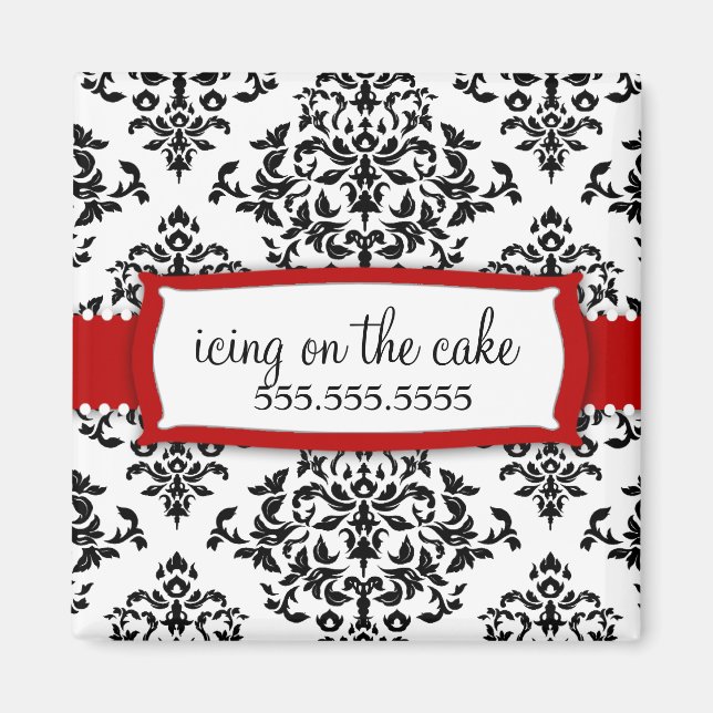 311 Icing on the Cake Cherry Red Magnet (Front)
