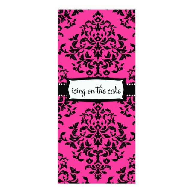 311 Icing on the Cake Hot Pink Rack Card (Front)