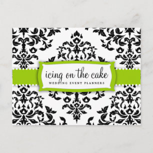 311 Icing on the Cake Lime Green Postcard