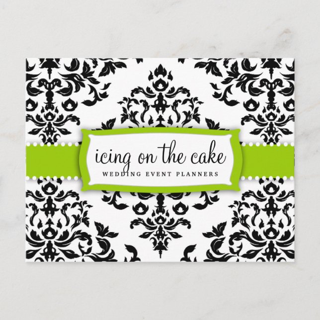 311 Icing on the Cake Lime Green Postcard (Front)