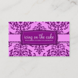 311 Icing on the Cake Purple Business Card
