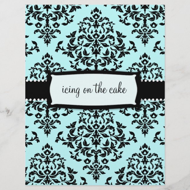 311-Icing on the Cake Something Blue Address Label (Front)