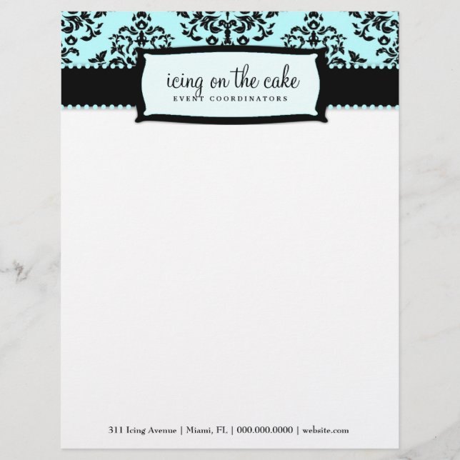 311 Icing on the Cake Something Blue Letterhead (Front)