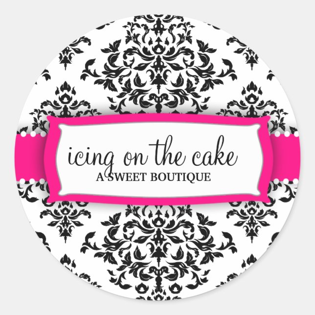 311 Icing on the Cake Strawberry Classic Round Sticker (Front)