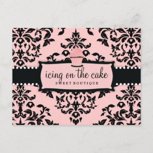 311 Icing on the Cake Sweet Icing Pink Postcard