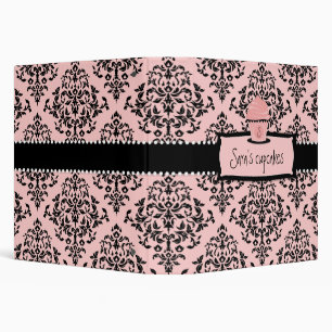 311 Icing on the Cake Sweet Pink Cupcake Binder