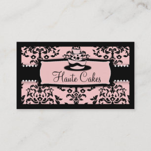 311-Icing on the Cake Tier - Sweet Icing Pink Business Card