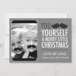 311 Interactive Moustache Holiday Card
