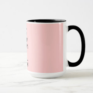 311 Keep Calm and Call Mom Peach Mother's Day Mug