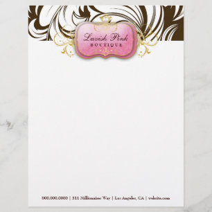 311 Lavish Pink Brown - Letterhead