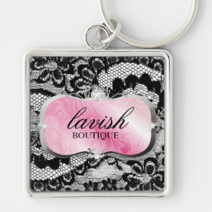 311 Lavish Pink Platter & Lace Keychain