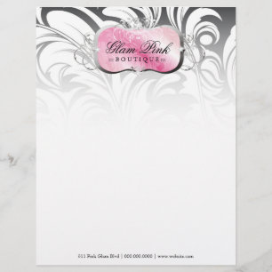 311-Lavish Pink Platter   Silver Letterhead