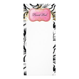 311 Lavish Pink Rack Card Black