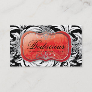 311 Lavish Red Plate Appointment Card