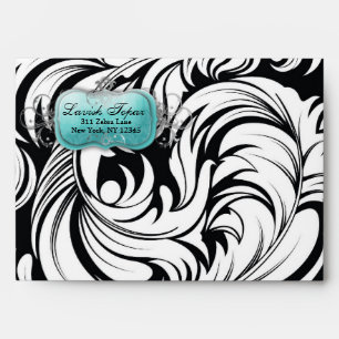 311-Lavish Topaz Envelope Black